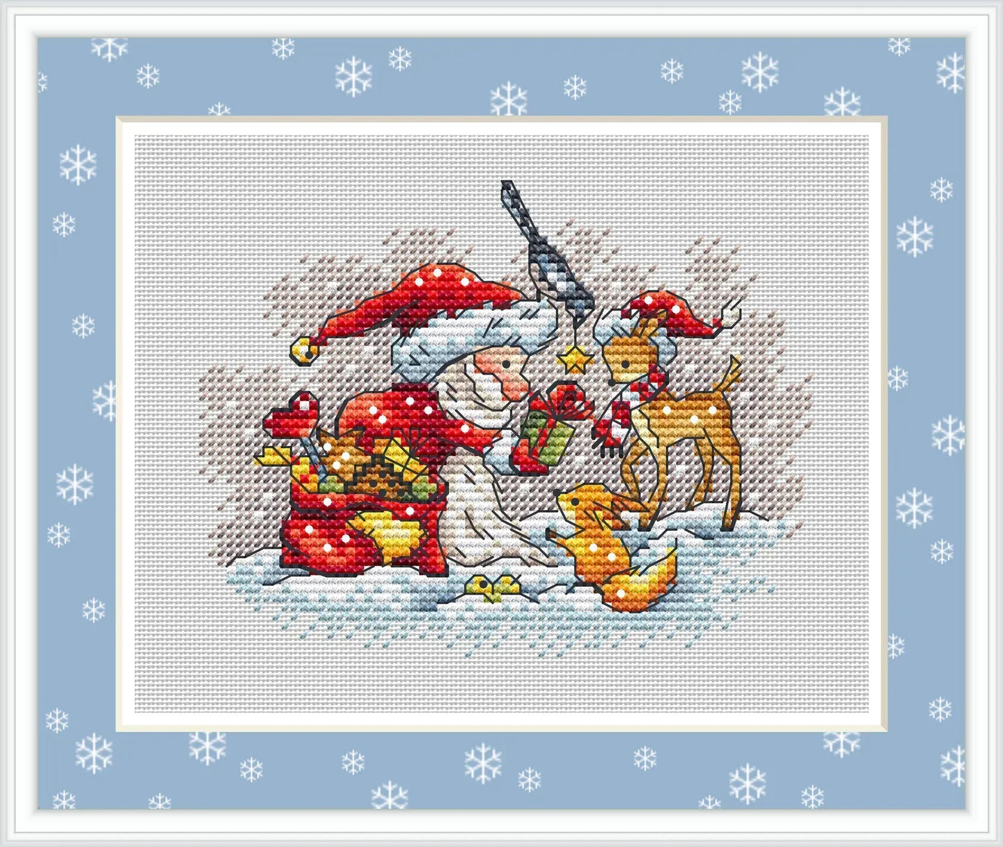 Santa Claus 4 Cross Stitch Pattern