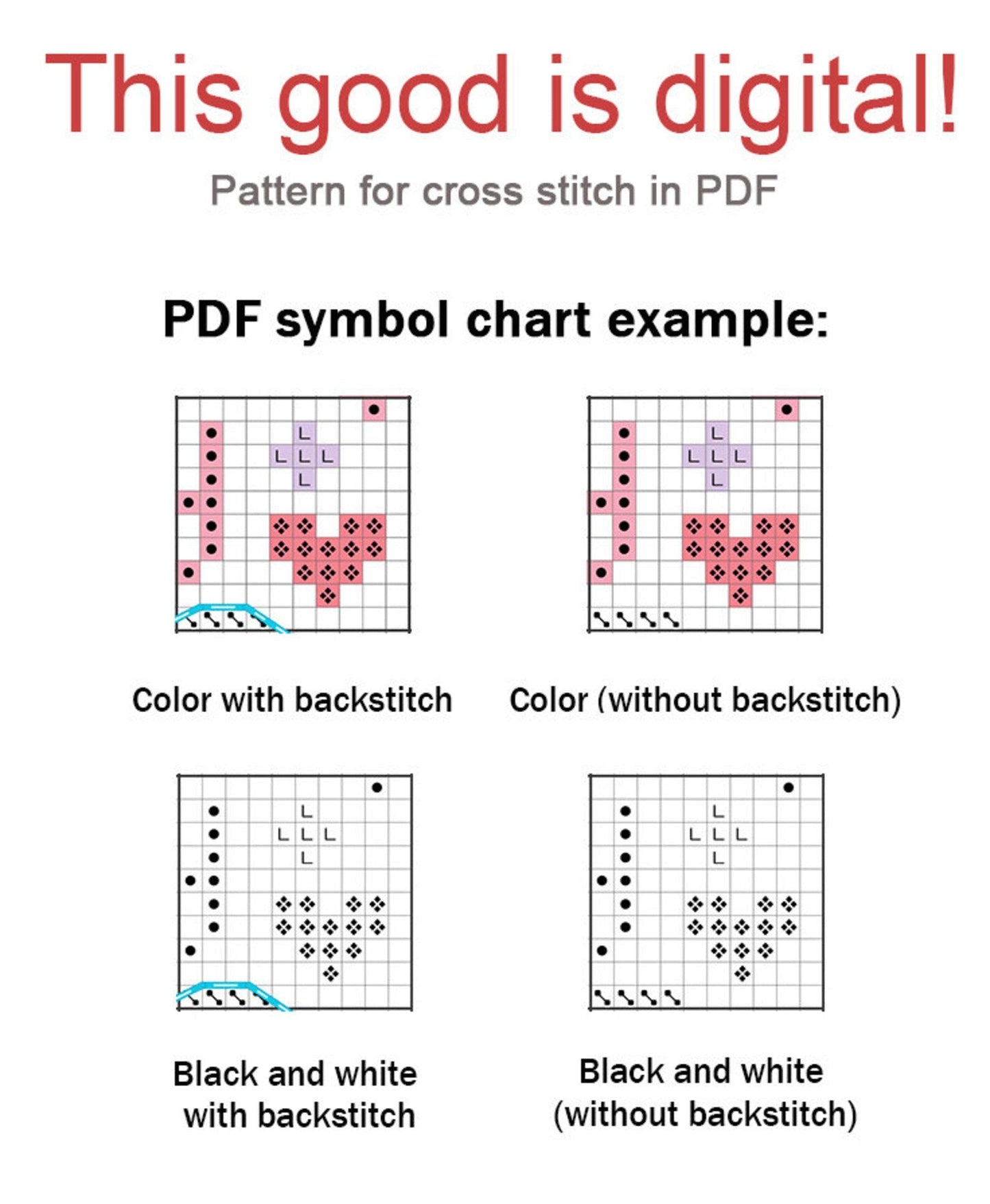 Cross Stitch Pattern "Little yellow bird: the fourth story" DMC Chart Embroidery Printable PDF Instant Download