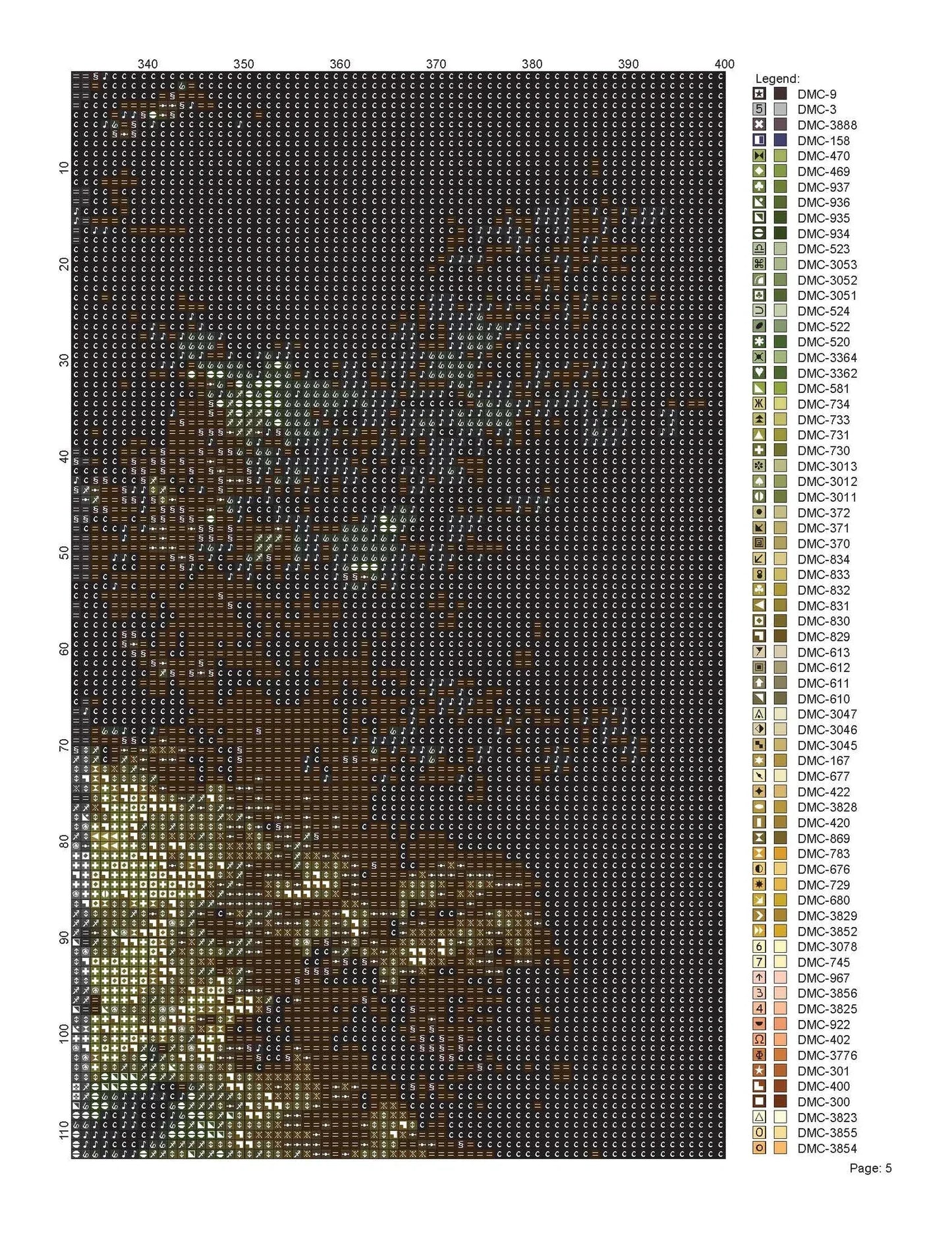 Cross Stitch Pattern Lake Cottage Full Coverage