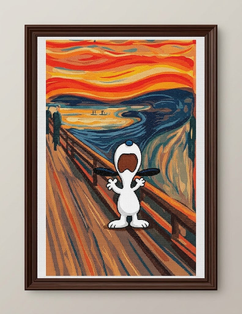 Sunset Dreams Cross Stitch Pattern Instant Download PDF