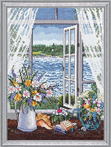 A Breeze Off The Ocean-House Decor Digital Cross Stitch Chart, PDF, Cross Stitch Patter Instant Download