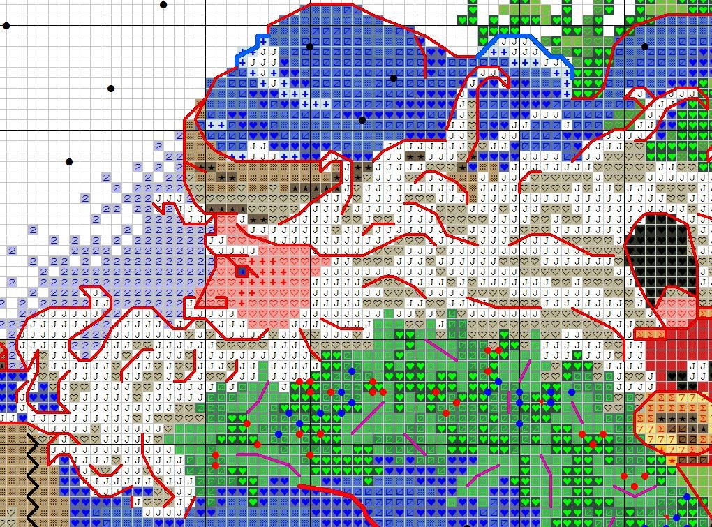 Snowy St Nick Christmas Cross Stitch Pattern Modern Embroidery Xstitch Decor Christmas Embroidery Needlepoint Chart Santa Cross Stitch PDF