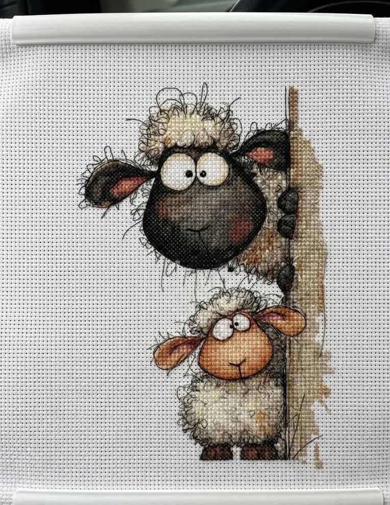Wooly Friends Cross Stitch Pattern Instant Download PDF