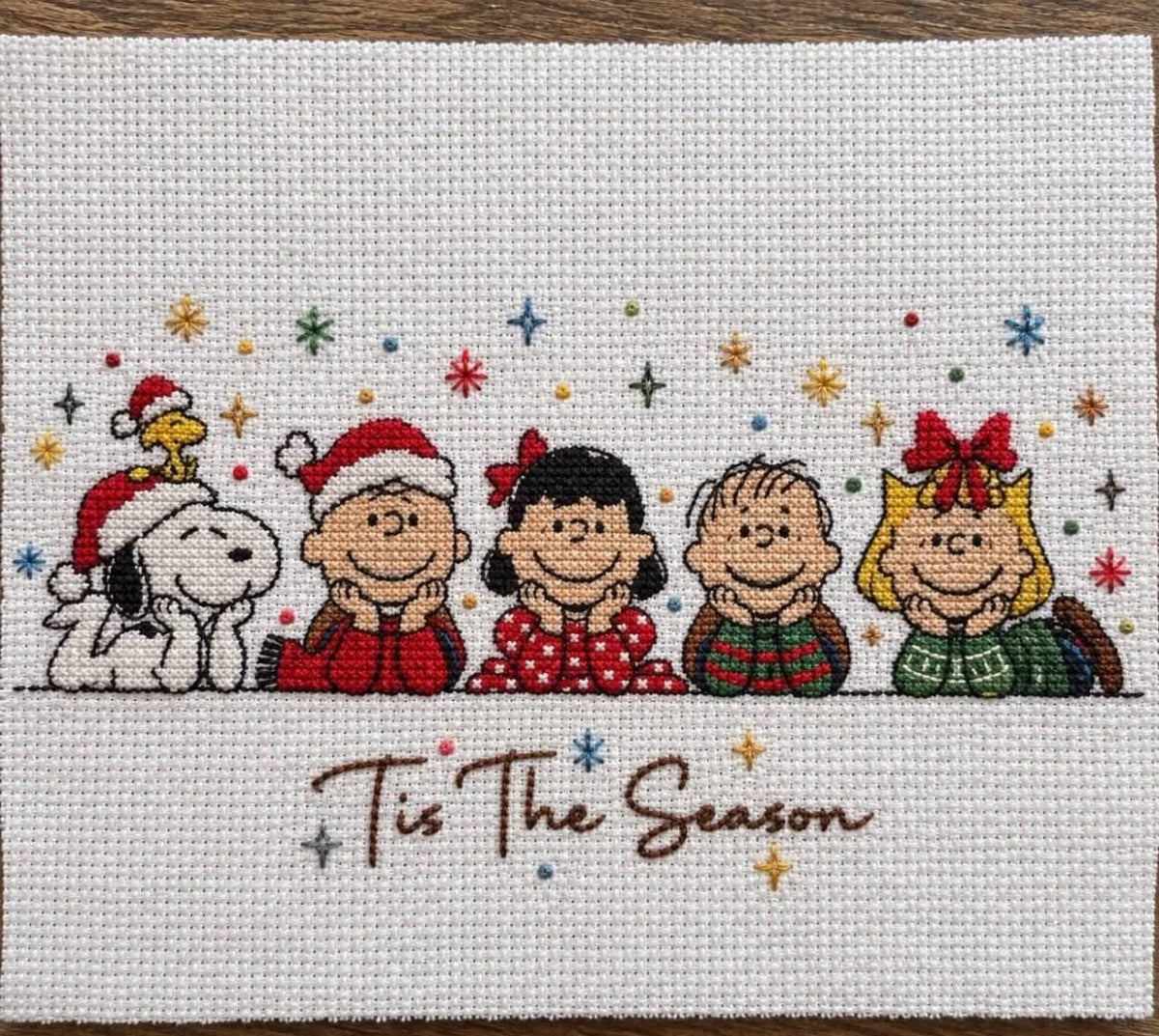 Holiday Friends Cross Stitch Pattern Instant Download PDF