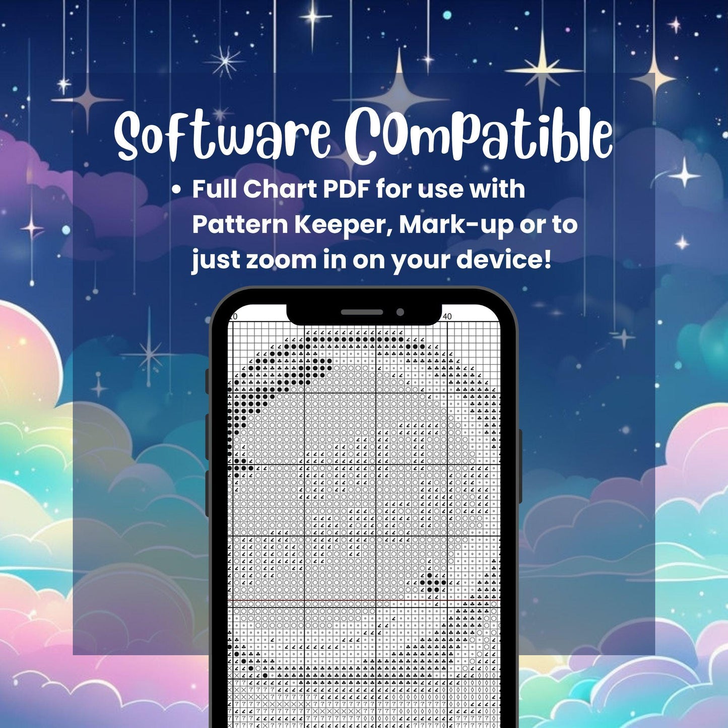 Wildflower Bouquet Cross Stitch Pattern: Rustic Jar Design (PDF Pattern)
