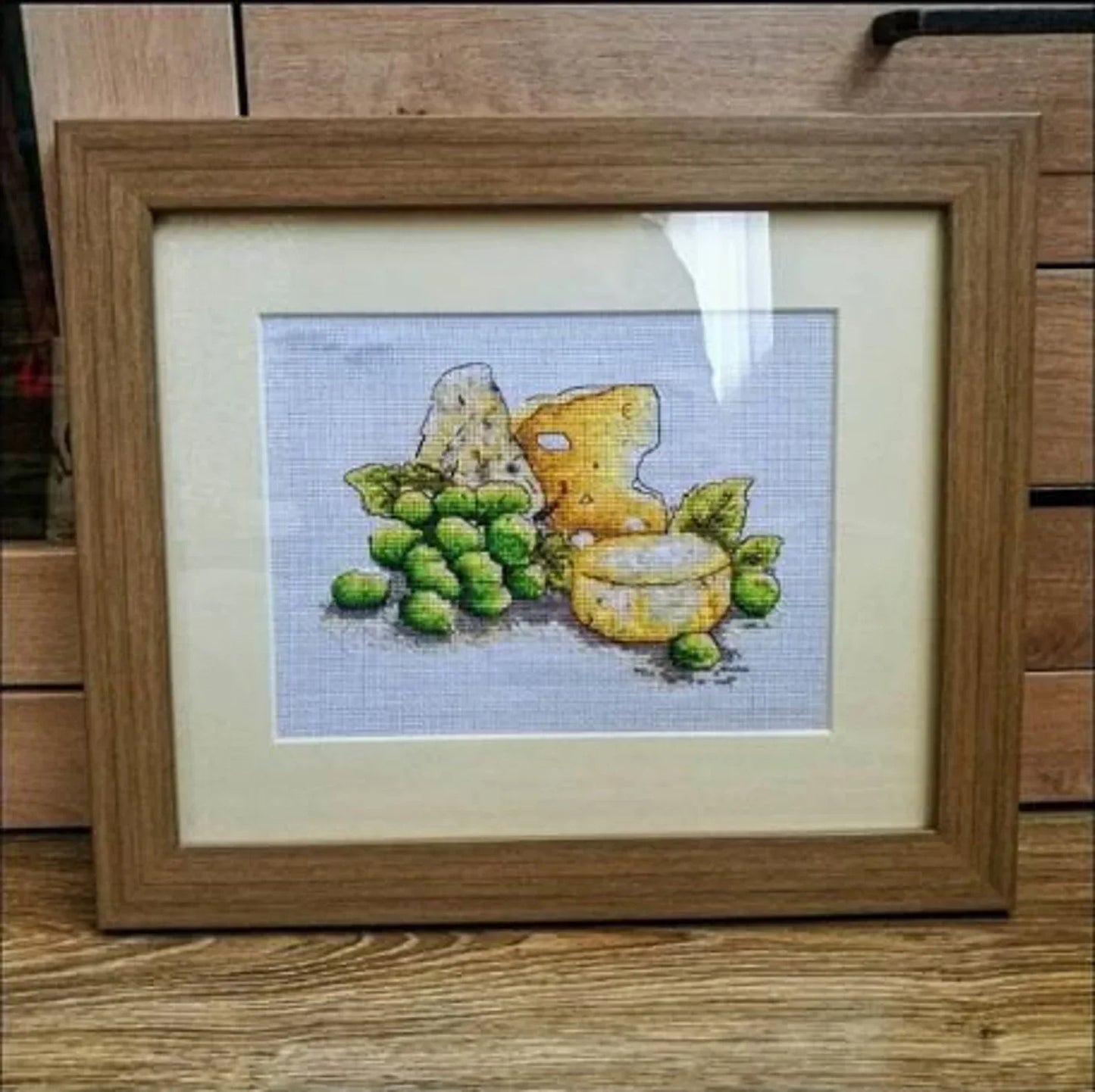 Cross-stitch scheme Gourmet Breakfast Embroidery pattern PDF