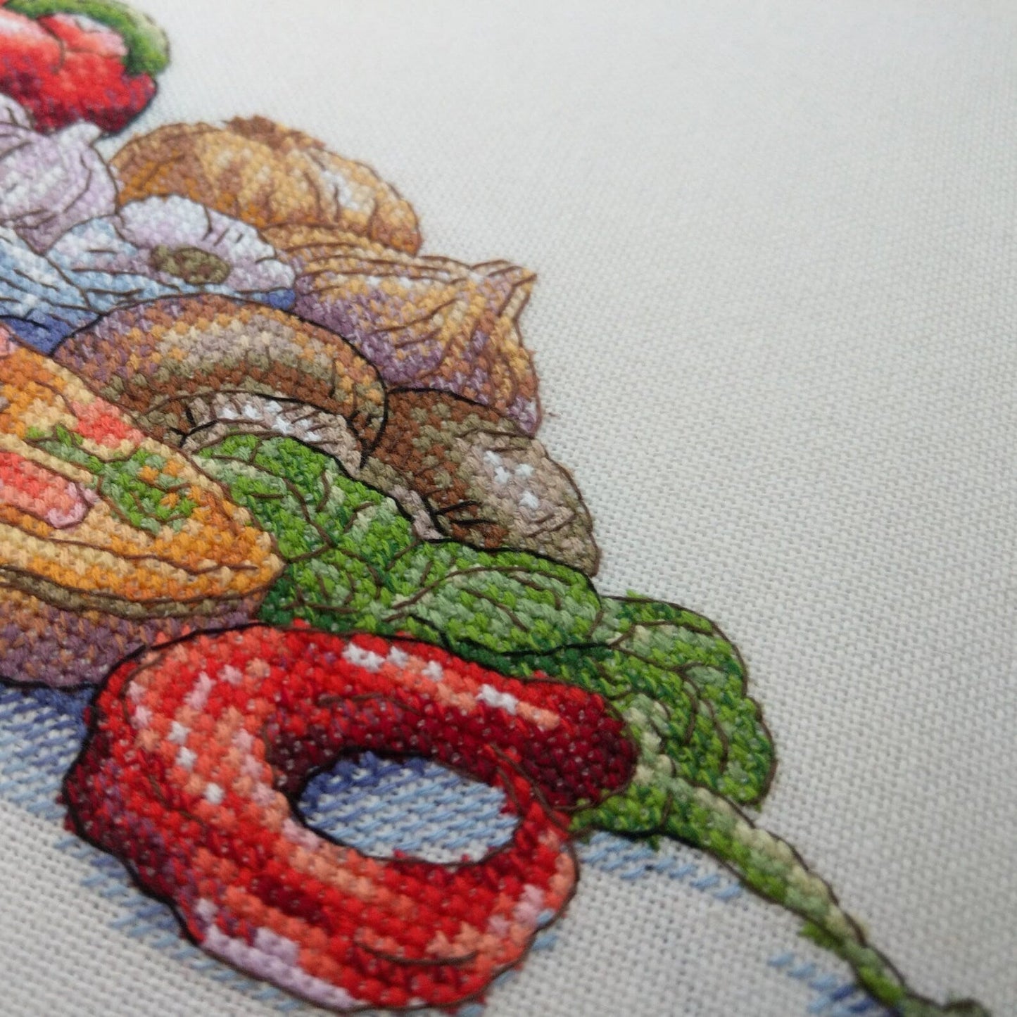 Cross Stitch Pattern "Italian Cuisine. Pizza" DMC Cross Stitch Chart Needlepoint Pattern Embroidery Chart Printable PDF Instant Download