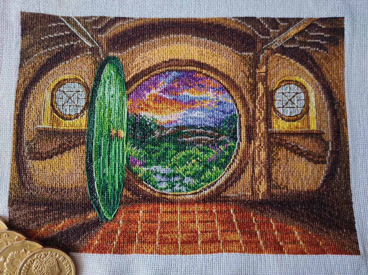 Cross Stitch Pattern The Beginning Of A Great Adventure DMC Chart Printable PDF Instant Download