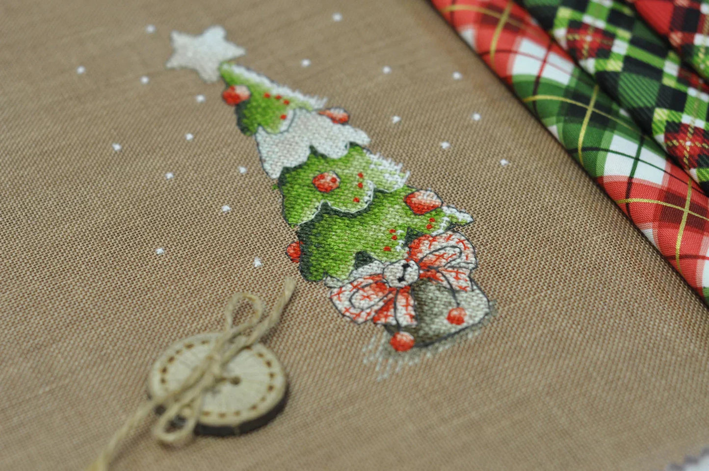 Cross-stitch scheme Happy New Year Embroidery pattern PDF