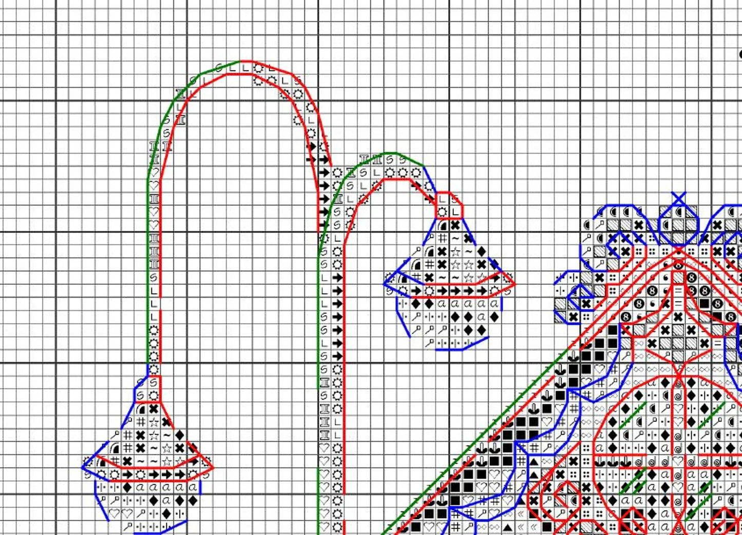 Reading Hut Book Pattern PDF Cross Stitch Fantasy Embroidery Lkacross Instant Digital Download