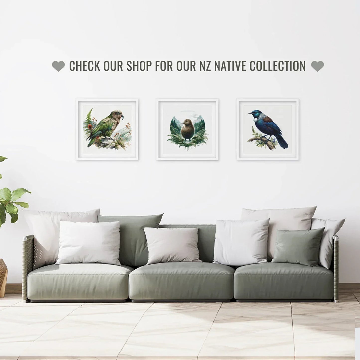 New Zealand Kea Cross Stitch Pattern. Native New Zealand Bird Cross-Stitch Pattern in watercolor tones. Digital PDF Download