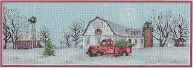 Winter Farm - Cross Stitch Kit